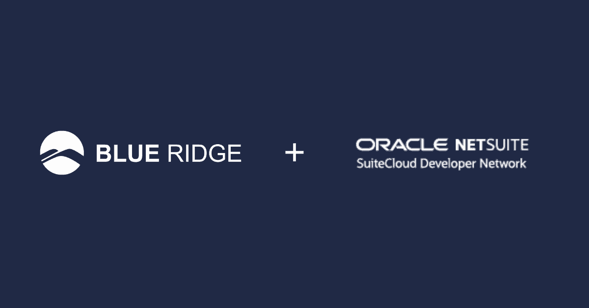 Blue Ridge Planning for NetSuite Achieves ‘Built for NetSuite’ Status